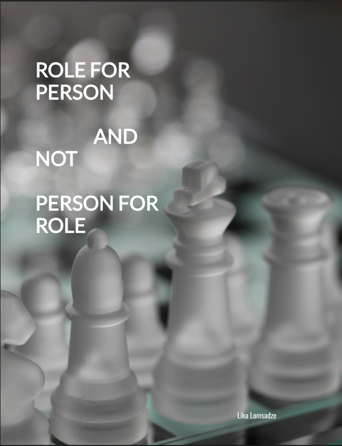 People over roles — not roles over people.